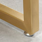 Glam Pub Table Solid Wood Bar Height Rectangle Bar Table for Breakroom Clearhalo 'Bar Furniture' 'Bar Tables' 'bar_tables' 'furn' 'furn_bar_tables' 'Furniture' 'Kitchen & Dining Furniture' 6041197