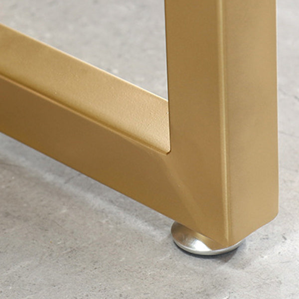 Glam Pub Table Solid Wood Bar Height Rectangle Bar Table for Breakroom Clearhalo 'Bar Furniture' 'Bar Tables' 'bar_tables' 'furn' 'furn_bar_tables' 'Furniture' 'Kitchen & Dining Furniture' 6041197