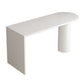 Contemporary Solid Wood Bar Dining Table Indoor Bar Table with Double Pedestal White Without Chairs Clearhalo 'Bar Furniture' 'Bar Tables' 'bar_tables' 'furn' 'furn_bar_tables' 'Furniture' 'Kitchen & Dining Furniture' 6041299