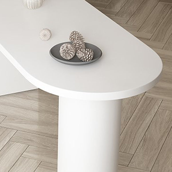 Contemporary Solid Wood Bar Dining Table Indoor Bar Table with Double Pedestal Clearhalo 'Bar Furniture' 'Bar Tables' 'bar_tables' 'furn' 'furn_bar_tables' 'Furniture' 'Kitchen & Dining Furniture' 6041300