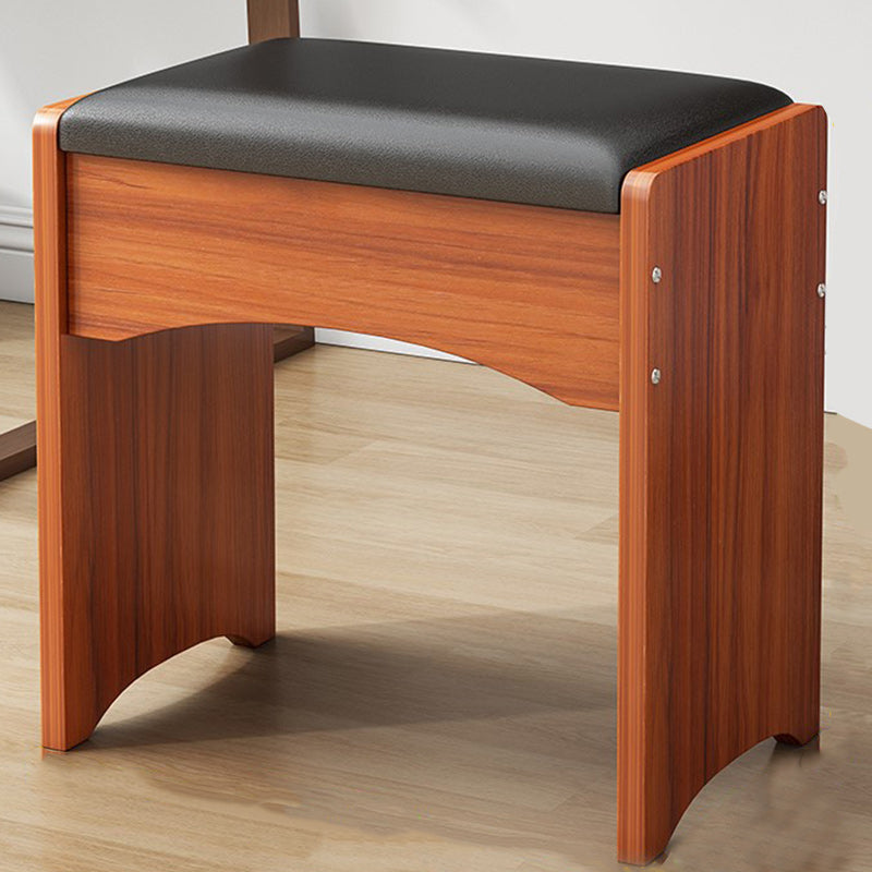 Modern Ottoman Pure Color Rectangle Upholstered Wood Frame Fade Resistant Pouf Clearhalo 'furn' 'furn_ottomans_poufs' 'Furniture' 'Living Room Furniture' 'Ottomans & Poufs' 'ottomans_poufs' 6042429