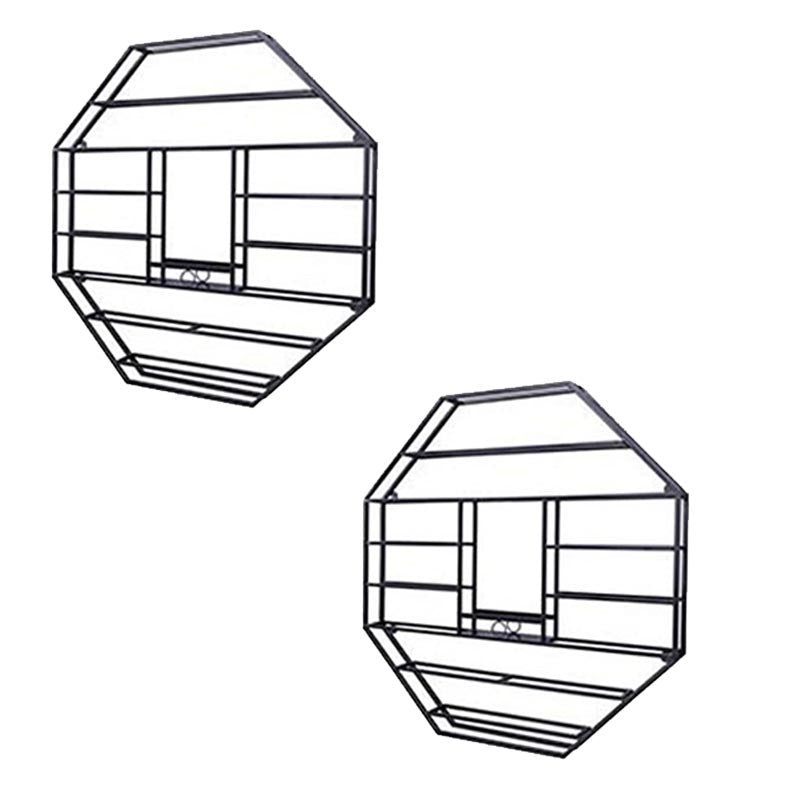 Industriële wand gemonteerde fles wijnrek metalen wijnrek fles in messing