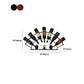 Industrie Wandmontierte Flaschen Weinregal Metall Wine Rack Flasche in Messing