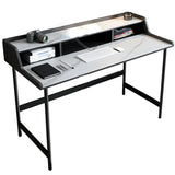 Scrivania contemporanea per la scrivania della scrivania di marmo bianco o dell'ufficio