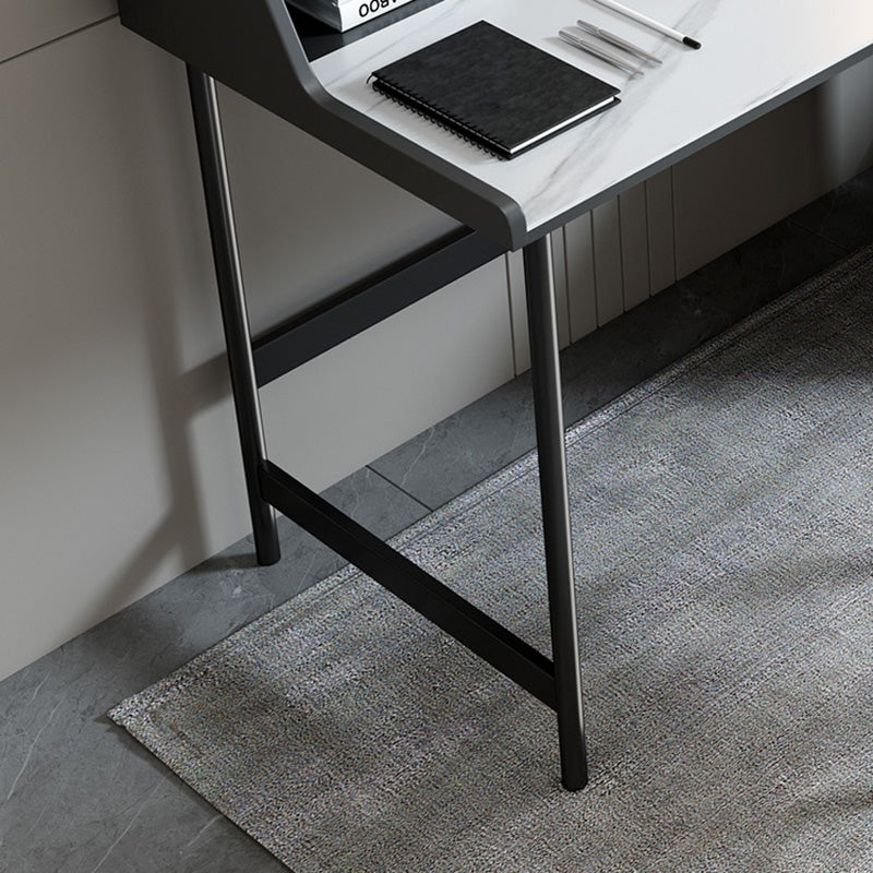 Scrivania contemporanea per la scrivania della scrivania di marmo bianco o dell'ufficio