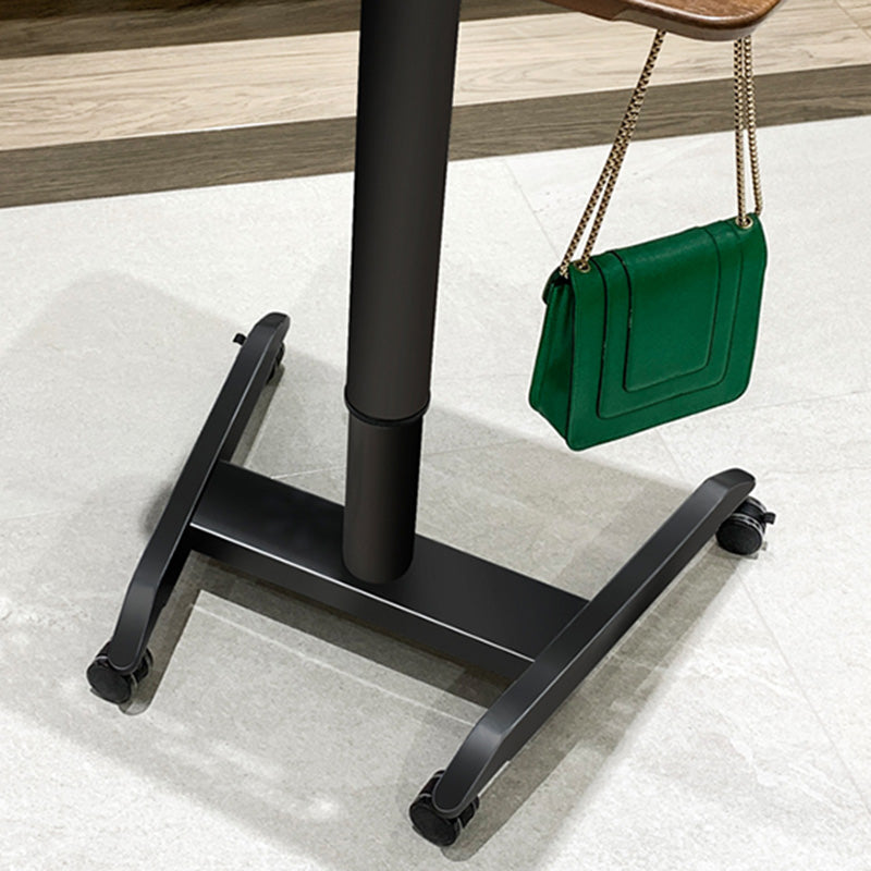 Eigentijds met caster wielen staande bureau h-vorm base bureau