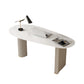 Contemporary Marble Secretary Desk for Office 23.6"W X 29.5"H Desk 55.1"L x 23.6"W x 29.5"H Clearhalo 'furn' 'furn_office_desk' 'Furniture' 'Office Desks' 'Office Furniture' 'office_desk' 6046573