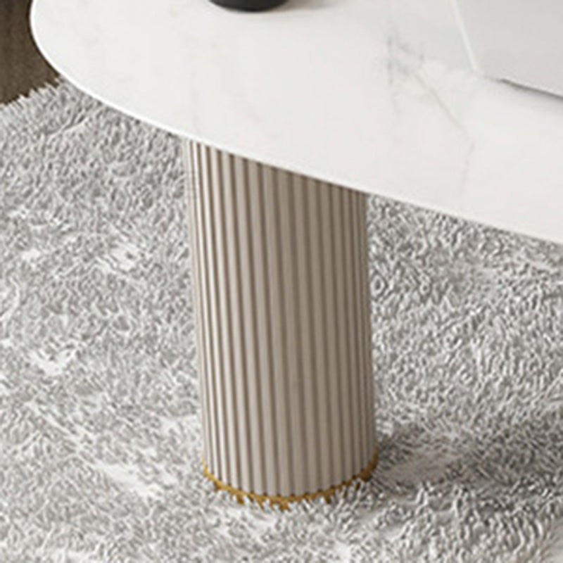 Contemporary Marble Secretary Desk for Office 23.6"W X 29.5"H Desk Clearhalo 'furn' 'furn_office_desk' 'Furniture' 'Office Desks' 'Office Furniture' 'office_desk' 6046583