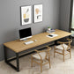 Bureau de jeu en bois contemporain pour la maison 30 "H bureau avec les jambes en fer
