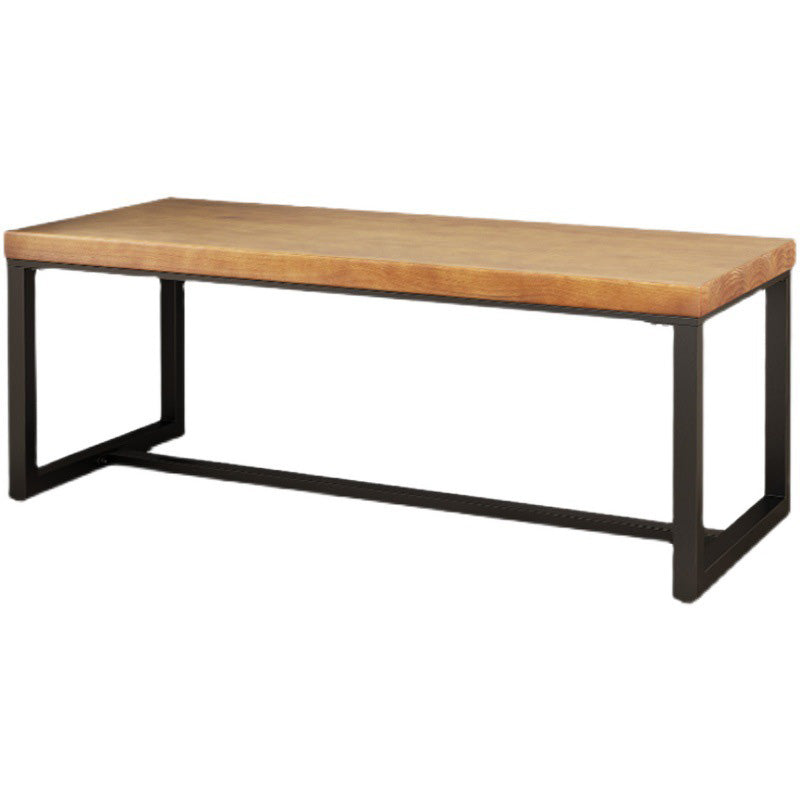 Bureau de jeu en bois contemporain pour la maison 30 "H bureau avec les jambes en fer