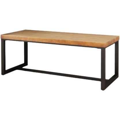 Bureau de jeu en bois contemporain pour la maison 30 "H bureau avec les jambes en fer