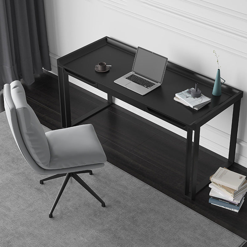 Contemporary Wooden Writing Desk for Office 23.6"W X 29.5"H Desk Clearhalo 'furn' 'furn_office_desk' 'Furniture' 'Office Desks' 'Office Furniture' 'office_desk' 6046658