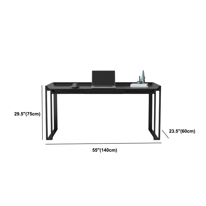 Contemporary Wooden Writing Desk for Office 23.6"W X 29.5"H Desk Clearhalo 'furn' 'furn_office_desk' 'Furniture' 'Office Desks' 'Office Furniture' 'office_desk' 6046661