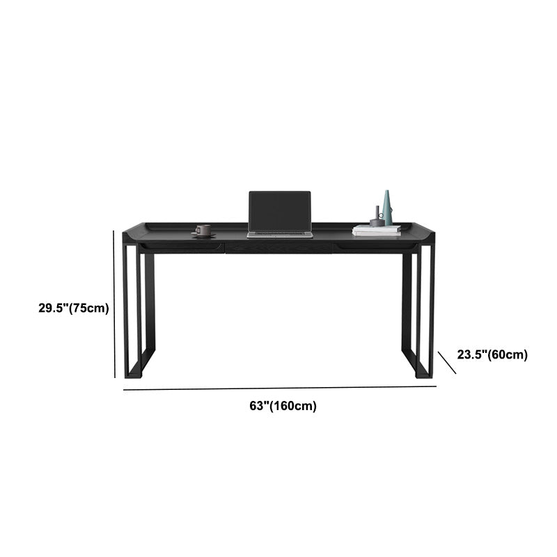 Contemporary Wooden Writing Desk for Office 23.6"W X 29.5"H Desk Clearhalo 'furn' 'furn_office_desk' 'Furniture' 'Office Desks' 'Office Furniture' 'office_desk' 6046662