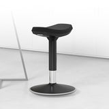 Modern Desk Chair Adjustable Chair Armless Upholstered Office Chair in Black Clearhalo 'furn' 'furn_office_chair' 'Furniture' 'Office Chairs' 'Office Furniture' 'office_chair' 6046895