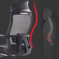 Contemporary Arm Chair Fixed Arm Adjustable Seat Height Swivel Footrest Black Office Chair Clearhalo 'furn' 'furn_office_chair' 'Furniture' 'Office Chairs' 'Office Furniture' 'office_chair' 6046968