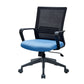 Modern Desk Chair Mesh Computer Chair Fixed Arm Office Chair Blue 1 Piece Clearhalo 'furn' 'furn_office_chair' 'Furniture' 'Office Chairs' 'Office Furniture' 'office_chair' 6046978