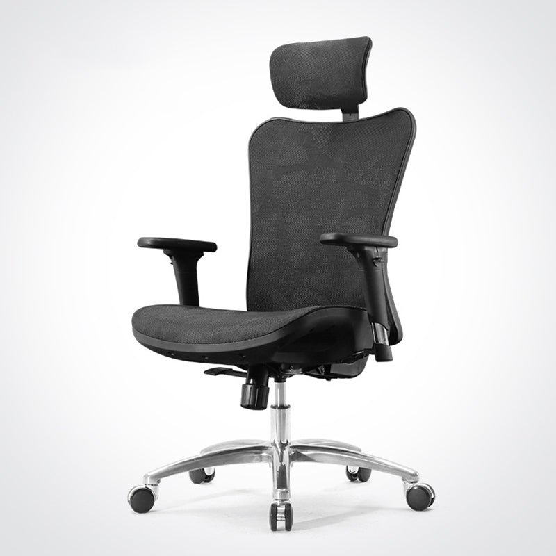 25"W silla de escritorio tapizada AirGrid respirable del sillón contemporáneo