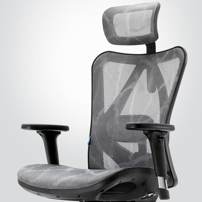 25"W silla de escritorio tapizada AirGrid respirable del sillón contemporáneo