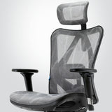 25 "sedia a braccio contemporanea a aereo traspirante sedia da scrivania imbottita