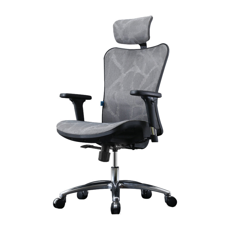 25"W silla de escritorio tapizada AirGrid respirable del sillón contemporáneo