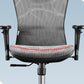 25"W silla de escritorio tapizada AirGrid respirable del sillón contemporáneo