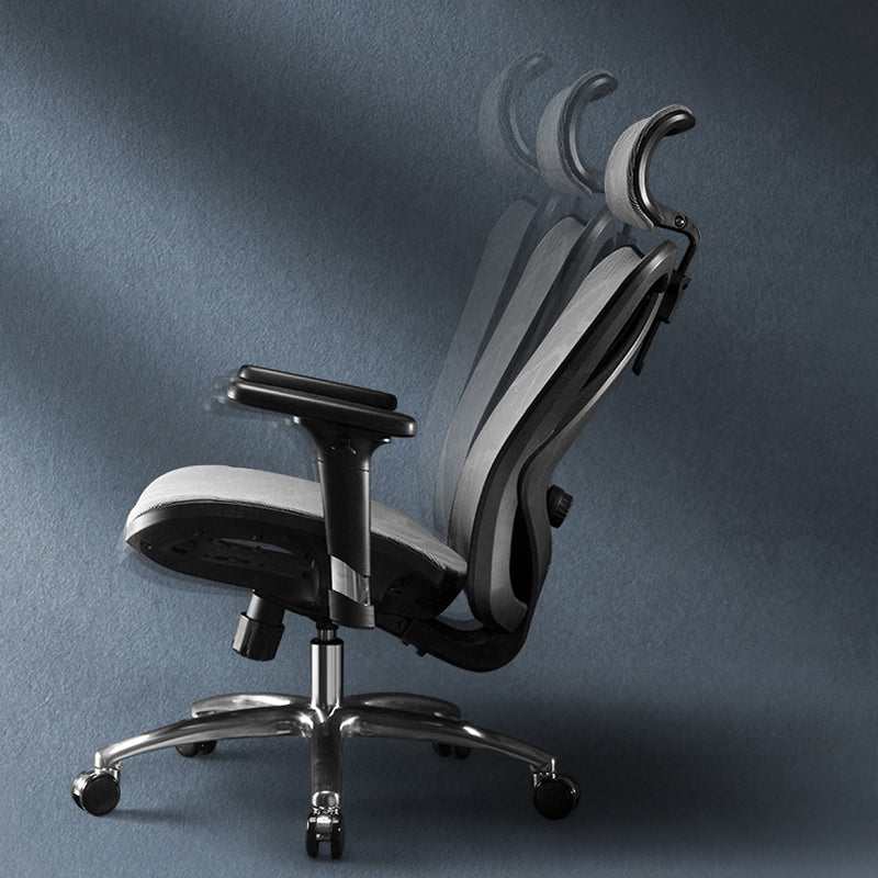 25"W silla de escritorio tapizada AirGrid respirable del sillón contemporáneo