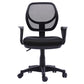 Contemporary Arm Chair Fixed Arm Adjustable Seat Height Swivel Office Chair 1 Piece Nylon Clearhalo 'furn' 'furn_office_chair' 'Furniture' 'Office Chairs' 'Office Furniture' 'office_chair' 6047114
