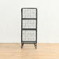 Light Luxury Metal Bookshelf Closed Back Shelf Bookcase with Legs