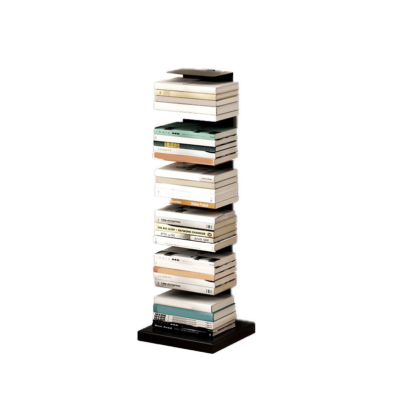 Closed Back Book Shelf Stackable Steel Bookcase Shelves Included