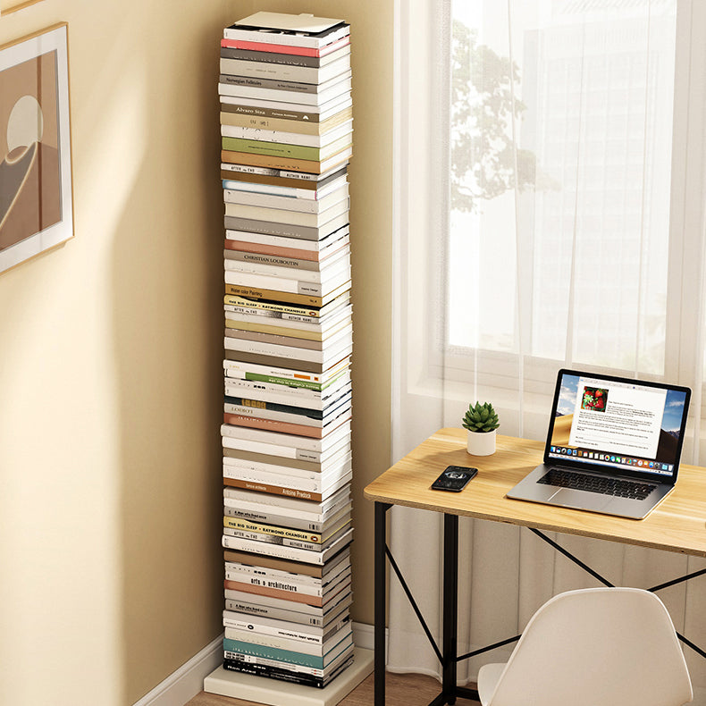Closed Back Book Shelf Stackable Steel Bookcase Shelves Included