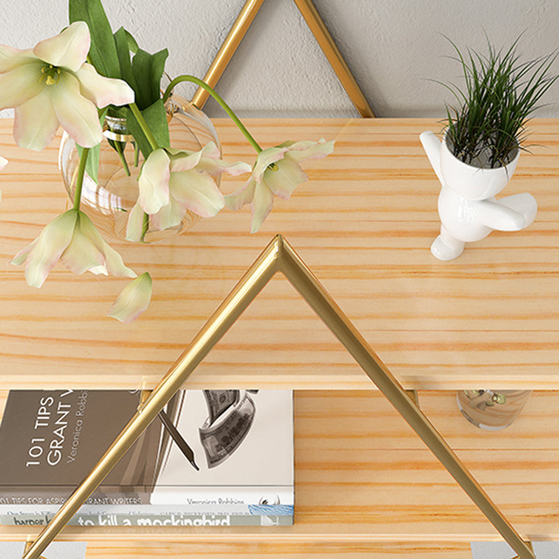 Luxury Floating Bookshelf Metal Lozenge Open Back Book Shelf