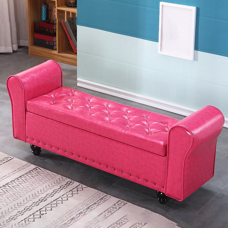 Modern Bench 15.7 "W-gestoffeerde kussens in het midden van de eeuw