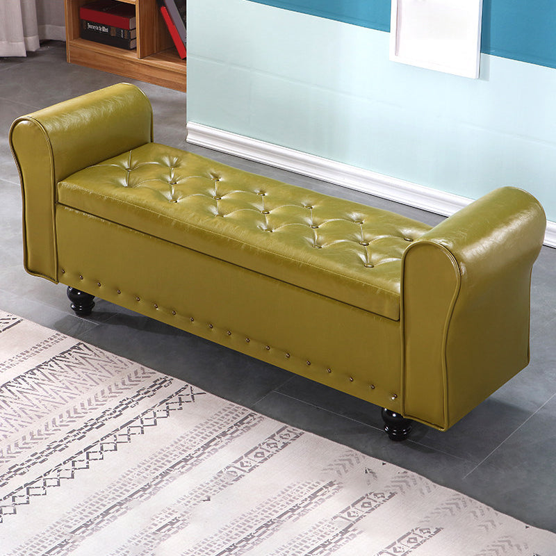 Modern Bench 15.7 "W-gestoffeerde kussens in het midden van de eeuw