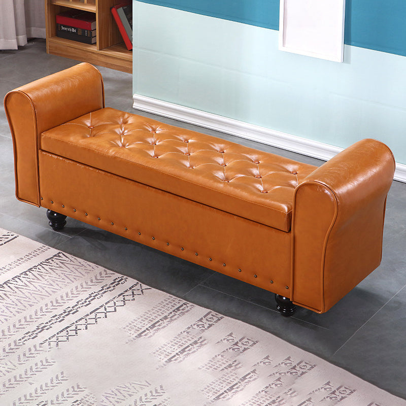 Modern Bench 15.7 "W-gestoffeerde kussens in het midden van de eeuw