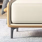 47.2"L Upholstered Seating Bench Cushioned Entryway and Bedroom Bench with Legs Clearhalo 'Benches' 'Chairs & Seating' 'furn' 'furn_benches' 'Furniture' 'Living Room Furniture' 6047561