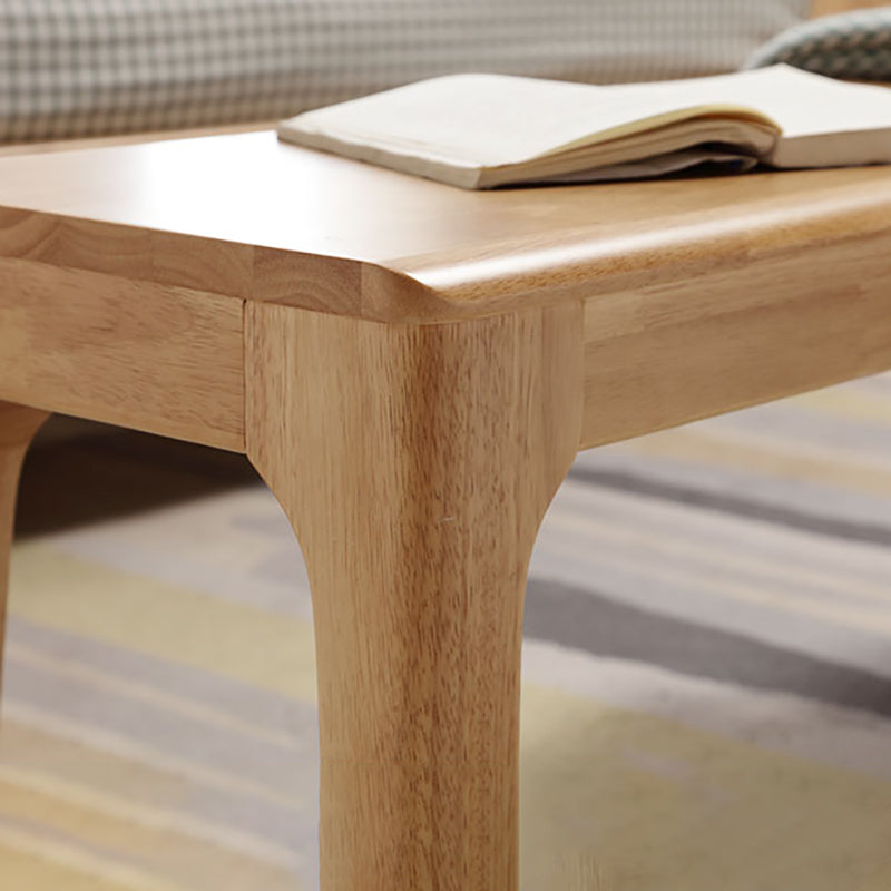 13.8 Inch Wide Seating Bench Modern Solid Wood Bench with Legs Clearhalo 'Benches' 'Chairs & Seating' 'furn' 'furn_benches' 'Furniture' 'Living Room Furniture' 6047598