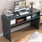 Parsons Modern Computer Desk Rectangular Solid Wood Writing Desk Clearhalo 'furn' 'furn_office_desk' 'Furniture' 'Office Desks' 'Office Furniture' 'office_desk' 6047629