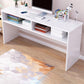 Parsons Modern Computer Desk Rectangular Solid Wood Writing Desk 63"L x 16"W x 30"H White Clearhalo 'furn' 'furn_office_desk' 'Furniture' 'Office Desks' 'Office Furniture' 'office_desk' 6047636
