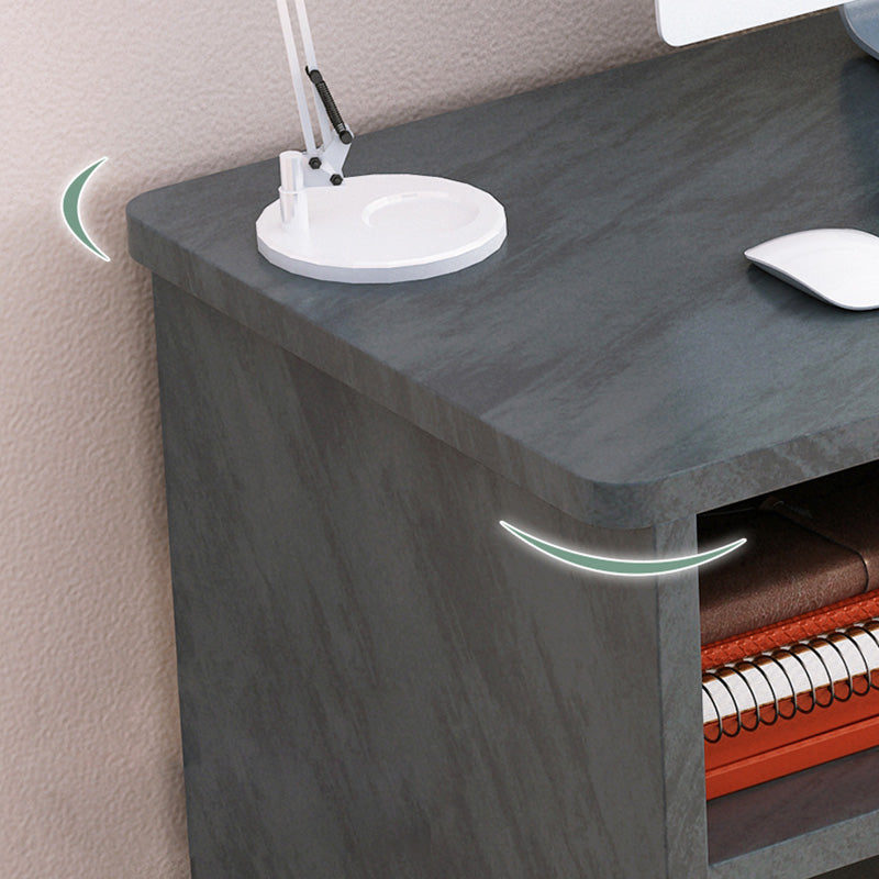 Parsons Modern Computer Desk Rectangular Solid Wood Writing Desk Clearhalo 'furn' 'furn_office_desk' 'Furniture' 'Office Desks' 'Office Furniture' 'office_desk' 6047641