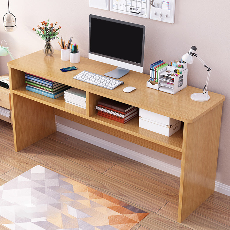 Parsons Modern Computer Desk Rectangular Solid Wood Writing Desk Clearhalo 'furn' 'furn_office_desk' 'Furniture' 'Office Desks' 'Office Furniture' 'office_desk' 6047650