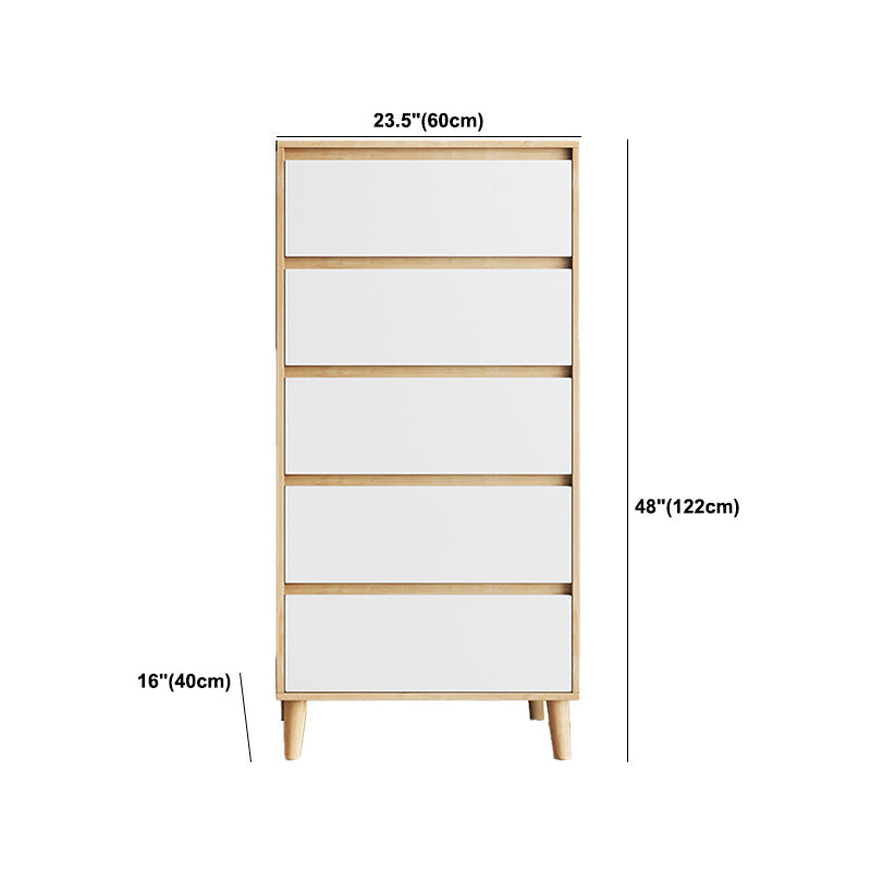 Eigentijdse slaapkamerkist 16 "brede opbergkist met laden