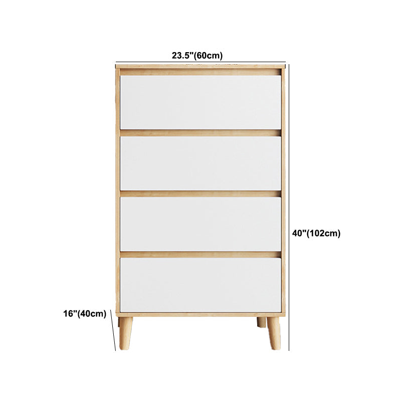 Eigentijdse slaapkamerkist 16 "brede opbergkist met laden