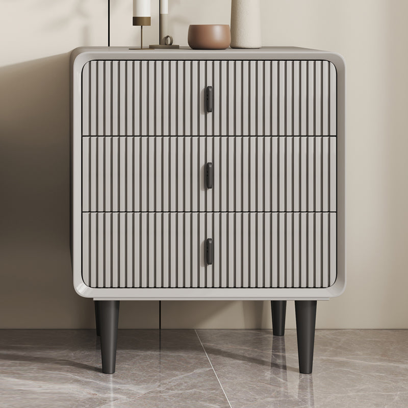 Eigentijdse houten opbergkist 16 "met verticale borst met laden