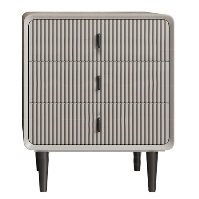 Eigentijdse houten opbergkist 16 "met verticale borst met laden