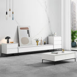 Mobile tv a magazzino chiuso in legno con gambe in legno sparate