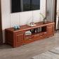Modern Wood TV Media Stand 15" W Open Shelving TV Stand with Drawers Cherry Wood Clearhalo 'furn' 'furn_tv_stands_entertainment_centers' 'Furniture' 'Living Room Furniture' 'TV Stands & Entertainment Centers' 'TV Stands & Media Storage Furniture' 'tv_stands_entertainment_centers' 6048197
