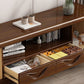 Modern Wood TV Media Stand 15" W Open Shelving TV Stand with Drawers Clearhalo 'furn' 'furn_tv_stands_entertainment_centers' 'Furniture' 'Living Room Furniture' 'TV Stands & Entertainment Centers' 'TV Stands & Media Storage Furniture' 'tv_stands_entertainment_centers' 6048202