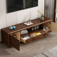 Modern Wood TV Media Stand 15" W Open Shelving TV Stand with Drawers Clearhalo 'furn' 'furn_tv_stands_entertainment_centers' 'Furniture' 'Living Room Furniture' 'TV Stands & Entertainment Centers' 'TV Stands & Media Storage Furniture' 'tv_stands_entertainment_centers' 6048203