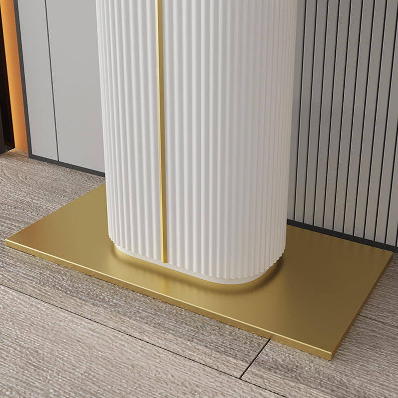 Tavolo da 11 "di fine tavola di fine pietra di pietra larga tavola del piedistallo